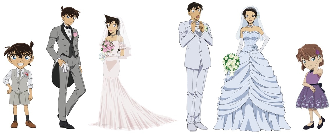 「名探偵コナン ハロウィンの花嫁」“ウェディングビジュアル”