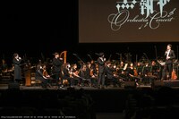 「黒執事 15th Anniversary Orchestra Concert」よりMC中の様子。（撮影：MASANORI FUJIKAWA）