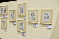 「大乙嫁語り展」の様子。