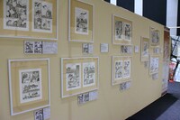 「大乙嫁語り展」の様子。