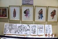 「大乙嫁語り展」の様子。