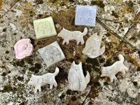 秋鹿ユギリ手作りの箸置き。