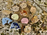 葵はづき手作りの箸置き。