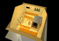 ミニチュア模型展示のイメージ。