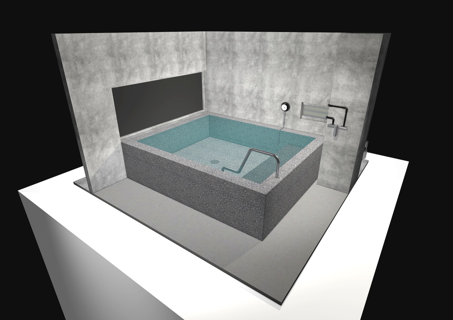 ミニチュア模型展示のイメージ。