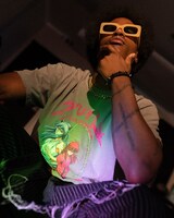 コラボアイテムの着用イメージ。