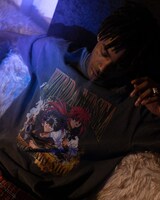 コラボアイテムの着用イメージ。