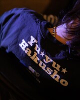 コラボアイテムの着用イメージ。