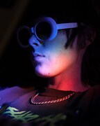 コラボアイテムの着用イメージ。