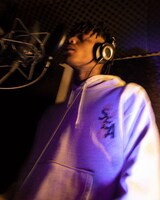 コラボアイテムの着用イメージ。