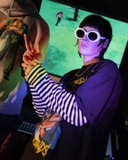 コラボアイテムの着用イメージ。