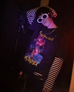 コラボアイテムの着用イメージ。