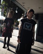 コラボアイテムの着用イメージ。