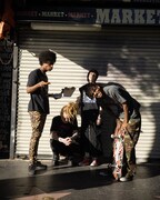 コラボアイテムの着用イメージ。