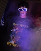 コラボアイテムの着用イメージ。