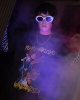 コラボアイテムの着用イメージ。