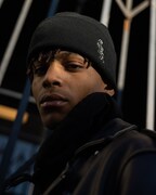 コラボアイテムの着用イメージ。