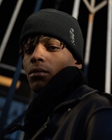 コラボアイテムの着用イメージ。