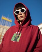 コラボアイテムの着用イメージ。