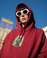 コラボアイテムの着用イメージ。