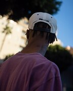 コラボアイテムの着用イメージ。