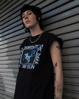 コラボアイテムの着用イメージ。