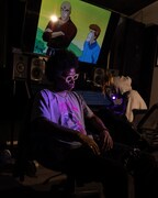 コラボアイテムの着用イメージ。