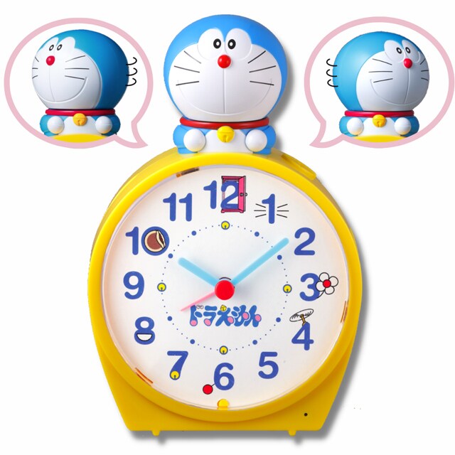 ぼくのこと、呼んだ？ドラえもんがおしゃべりする目覚まし時計、小学