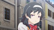 アニメ「処刑少女の生きる道」アカリのキャラクターPVより。 (c)佐藤真登・SB クリエイティブ/処刑少女製作委員会