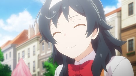 アニメ「処刑少女の生きる道」アカリのキャラクターPVより。 (c)佐藤真登・SB クリエイティブ/処刑少女製作委員会