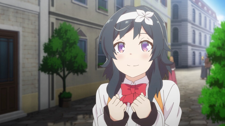 アニメ「処刑少女の生きる道」アカリのキャラクターPVより。 (c)佐藤真登・SB クリエイティブ/処刑少女製作委員会