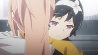 アニメ「処刑少女の生きる道」アカリのキャラクターPVより。 (c)佐藤真登・SB クリエイティブ/処刑少女製作委員会