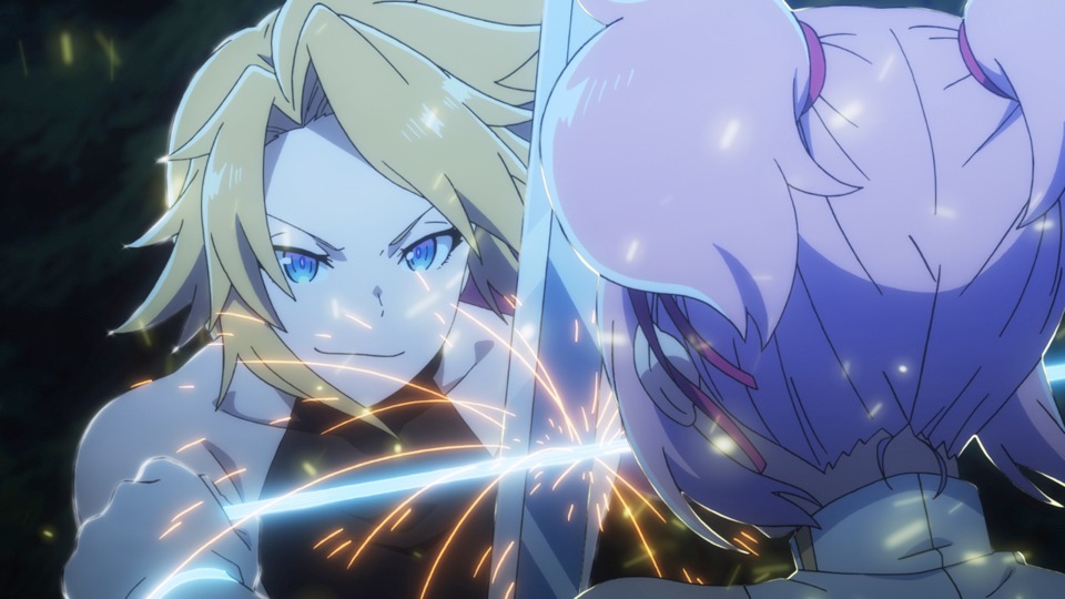 アニメ「処刑少女の生きる道」アーシュナのキャラクターPVより。 (c)佐藤真登・SB クリエイティブ/処刑少女製作委員会