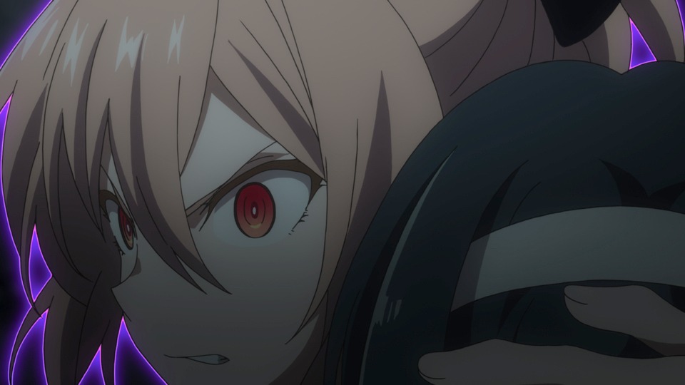 アニメ「処刑少女の生きる道」メノウのキャラクターPVより。 (c)佐藤真登・SB クリエイティブ/処刑少女製作委員会