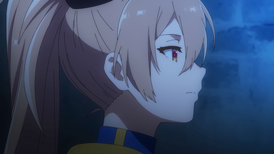 アニメ「処刑少女の生きる道」メノウのキャラクターPVより。 (c)佐藤真登・SB クリエイティブ/処刑少女製作委員会