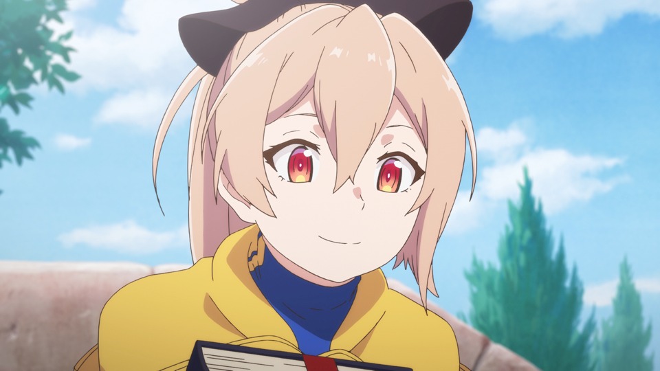 アニメ「処刑少女の生きる道」メノウのキャラクターPVより。 (c)佐藤真登・SB クリエイティブ/処刑少女製作委員会
