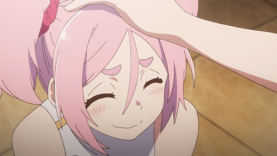 アニメ「処刑少女の生きる道」モモのキャラクターPVより。 (c)佐藤真登・SB クリエイティブ/処刑少女製作委員会