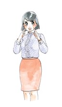 日高なのは (c)東村アキコ/講談社