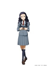 海堂杏里（CV：上田麗奈）。エスペリオンのメインスポンサー・海堂電機の社長令嬢。ユースの練習をピッチ脇で見るほどのサッカー好きで、監督になることを目標にしている。ユースチームの監督である福田のことを尊敬してやまないが、直接会うと緊張して上手く話ができない。 (c)小林有吾・小学館／「アオアシ」製作委員会