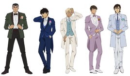 劇場版「名探偵コナン」降谷零ら警察学校組5人が個性豊かなタキシード姿披露