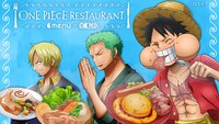 「ONE PIECE」とmenuのコラボビジュアル。