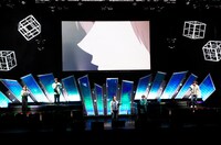 生アフレコの様子。