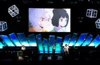 生アフレコの様子。