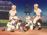 アニメ「キャプテン 劇場版」より。