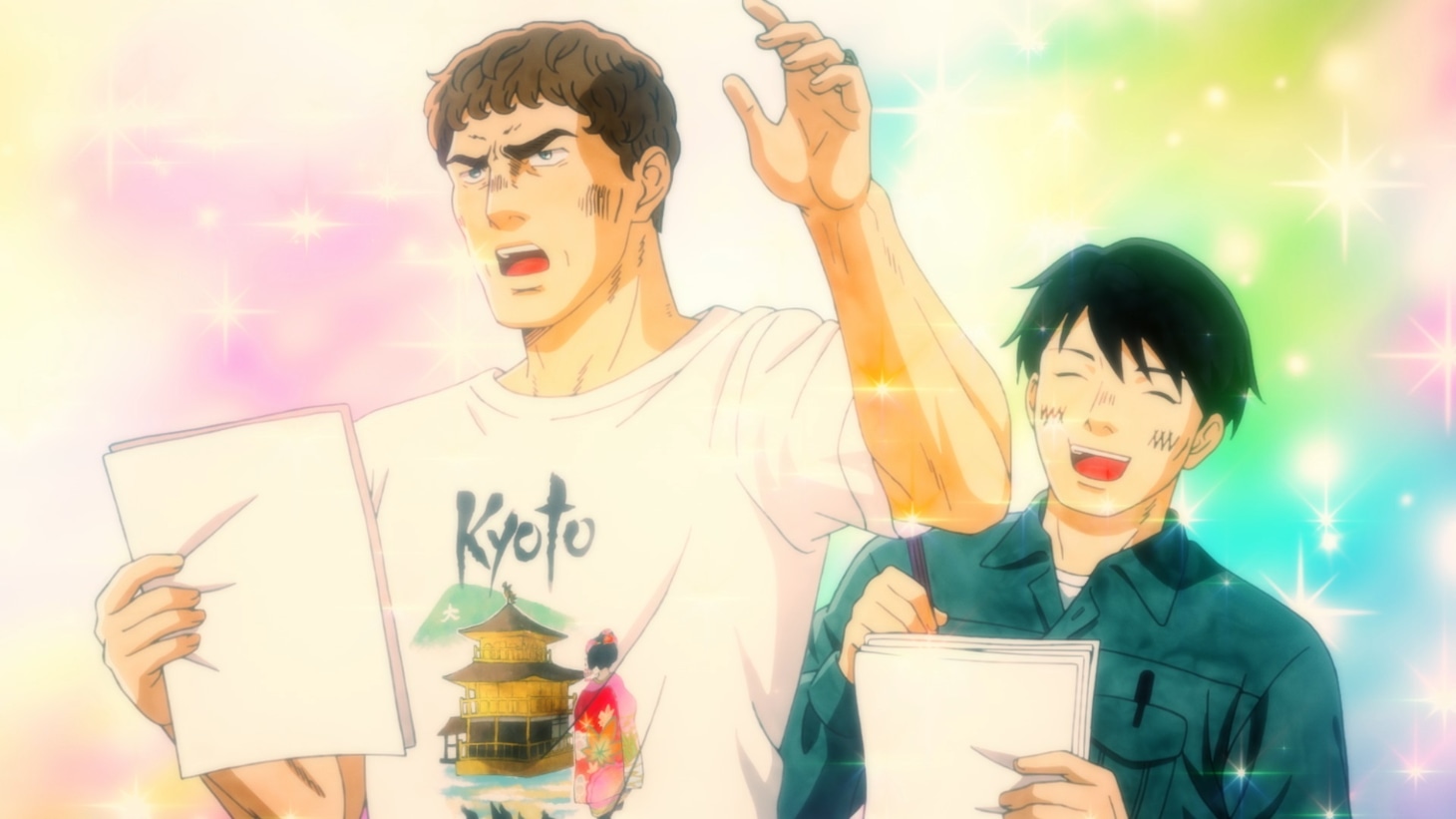 Netflixアニメシリーズ「テルマエ・ロマエ ノヴァエ」より、吉田（CV：櫻井孝宏）。