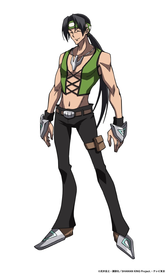 タリム（CV：沖野晃司）
パッチ族十祭司。コーヒーショップ「豆」の店員でコーヒーを愛する。持霊は、植物の精霊グリンシーズ。