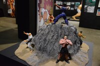 「連載30周年記念 地上最強刃牙展ッ！in東京ドームシティ」の様子。