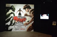 「連載30周年記念 地上最強刃牙展ッ！in東京ドームシティ」の様子。