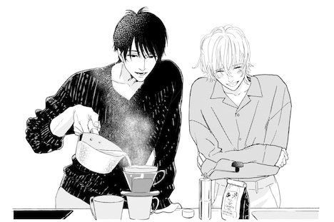 「君のことだけ見ていたい」の咲良と佑真。