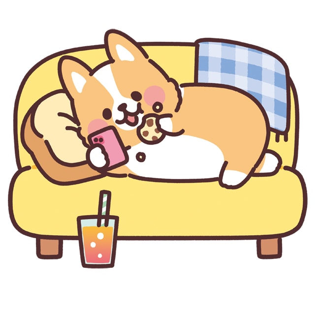 「まるまるコーギー」カット